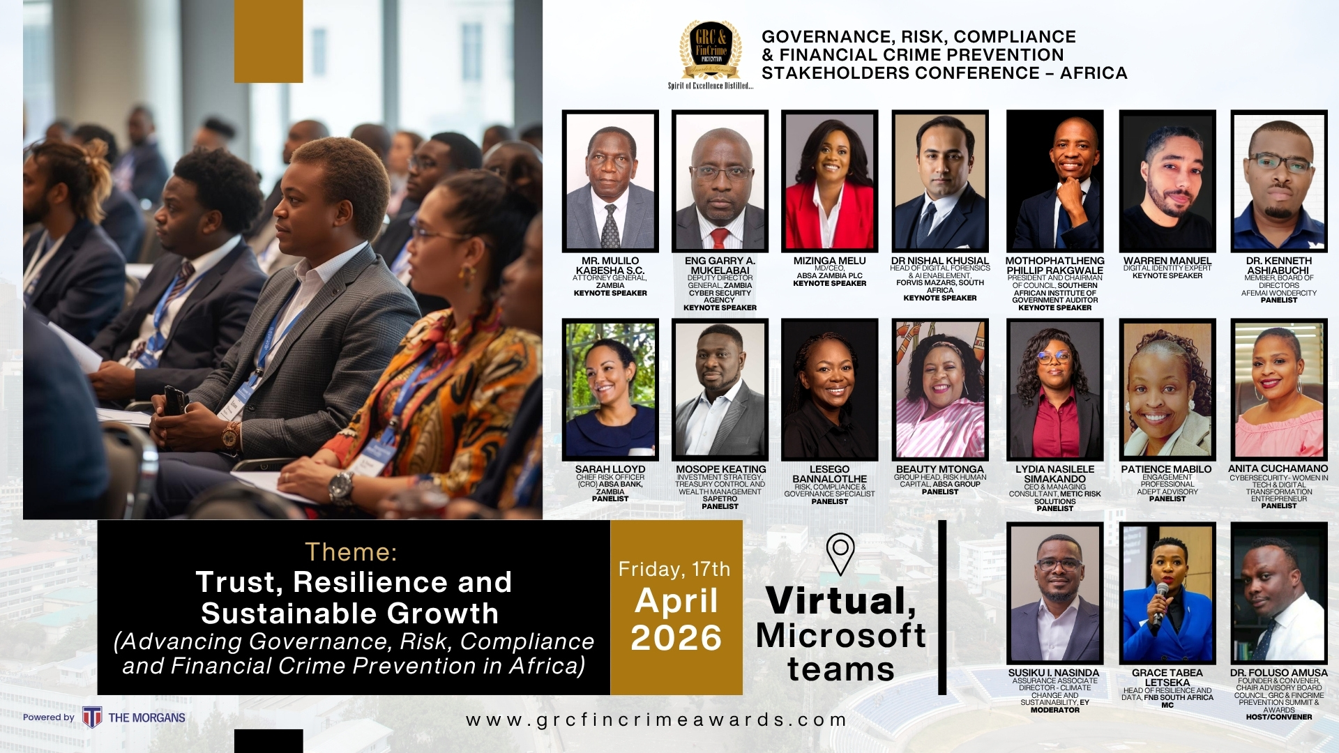 Trust, resilience & Sustainable growth: (Advancing Governance, Risk, Compliance & Financial Crime Prevention in Africa)